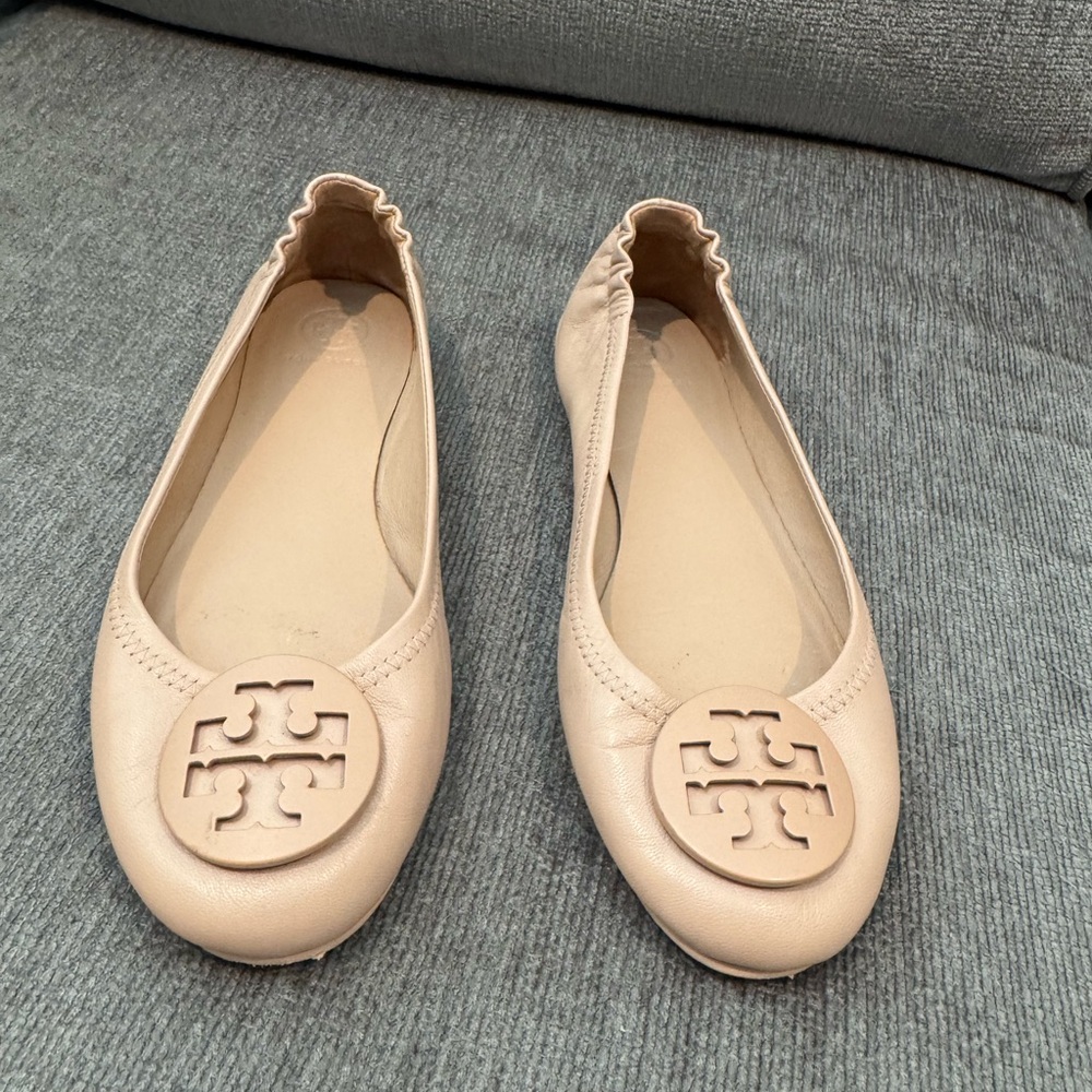 Tory Burch Women's Nude/Tan Ballet Flats 7.5